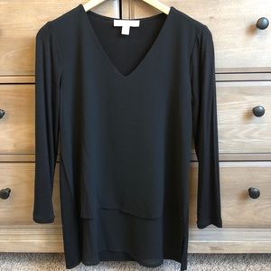 MICHAEL Michael Kors V Neck Blouse